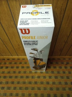 Juego Wilson Profile JR Amarillo Foto 1 de 4