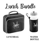 Back To School Name & Initial Backpack Pencilcase Gymbag Lunchbox Water Bottle G
