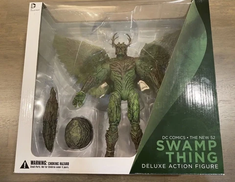 DC Collectibles Swamp Thing Deluxe Action Figure DC Comics New 52 Cover