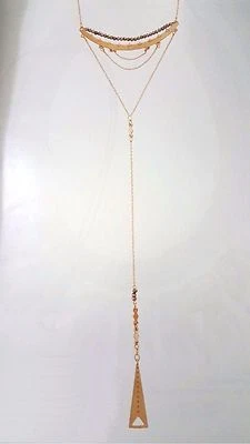 Collar SILPADA K&R Chapado en Oro Latón y Pirita Cascada Y ~KRN0117~Elegante Foto 1 de 2