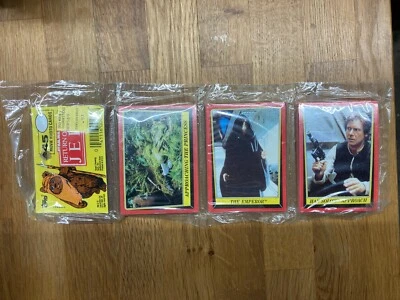 1983 Topps Star Wars Return of the Jedi Series 1 Unopened Rack Pack (Red) - Image 1 of 4