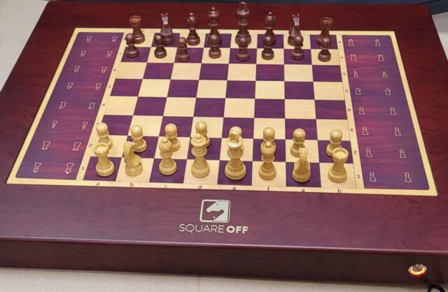 Square Off Grand Kingdom Chess Set - AI Electric Chessboard game