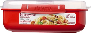 Sistema Rectangle Microwave Container | 1.25 L | Food Container with Steam Vent - Picture 1 of 10