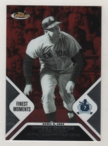 2006 Topps Finest Moments Mickey Mantle New York Yankees #MMFM13 BV$6 ###/850 - Picture 1 of 1