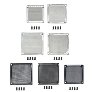Fan Dust Filter Mesh Frame Computer PC Case Dust Filter Mesh Fan Cover Grills - Photo 1/10