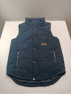 Vintage Herren ORAGE Daunen Thermo Weste, Schicht Ski Schnee klein schwarz - Bild 1 von 12