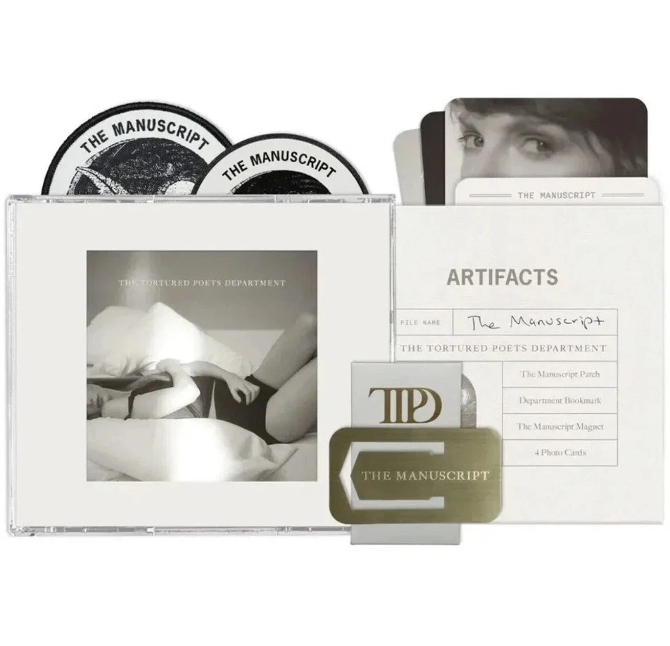 CD Taylor Swift - The Tortured Poets Department Collector's  "The Manuscript" - Bild 1 von 1