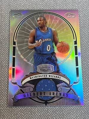 2007-08 Bowman Sterling #GA1 Gilbert Arenas Refractores #/199 Washington Wizards Foto 1 de 2