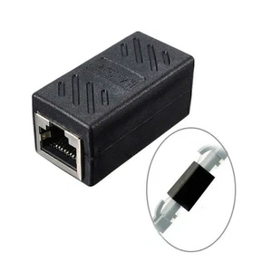 RJ45 Femelle vers Femelle CAT6 5e Paire Réseau LAN Ethernet Connecteur Adaptateur - Photo 1/12