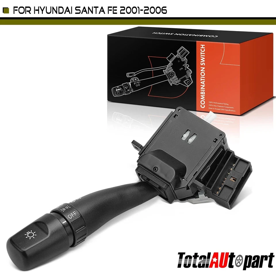Переключатель сигнала поворота с 16 лезвиями для Hyundai Santa Fe 2001 2002 2003 2004 2005 2006 - Изображение 1 из 4
