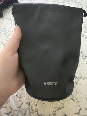 SONY LENS Pouch Travel Soft Carry BAG Case CM2 - Medium size ~6" x 3.5" - Image 1 of 4
