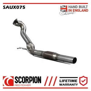 SAUX075 Scorpion High Flow Sports Cat Downpipe fits Audi TT MK1 Quattro 225BHP - Picture 1 of 13