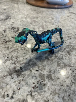 "Dinosaurio Atari Primal Rage Vertigo verde azul vintage Playmates 1994 6""" Foto 1 de 4