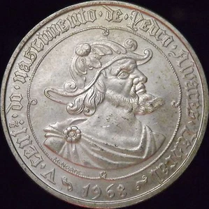 Portugal 1968 Silber 50 Escudos - KM# 593 - Stempelglanz - Bild 1 von 3