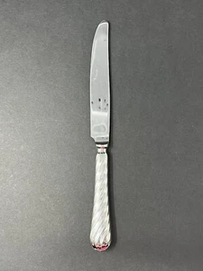 Christofle Capricorne LIANE Stainless France Dinner Knife Silverware Flatware - Picture 1 of 3