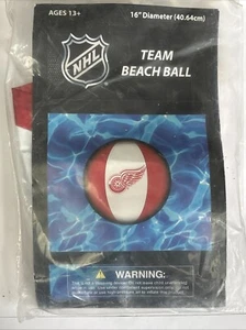 NHL Forever Collectibles Detroit Red Wings 16” Team Beach Ball New - Picture 1 of 3