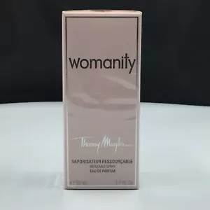 New Thierry Mugler Womanity 50ml Edp Refillable Spray ( 100% Authentic ) - Picture 1 of 1