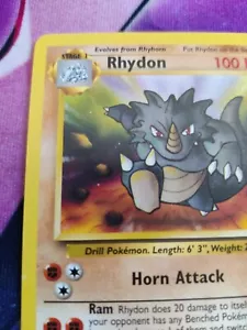 Come nuovo! RHYDON - Set Base 2 - 59/130 - Non Comune - Pokemon - Edizione Illimitata - Foto 1 di 6