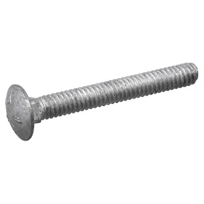 Pernos de carro galvanizados Hillman de 1/4 x 4 pulgadas para marco de madera/metal, (paquete de 100) Foto 1 de 4