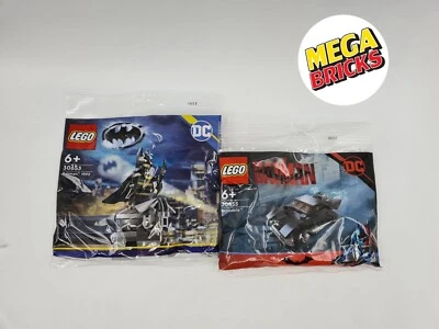 LEGO LOT 2 POLYBAG DC COMICS BATMAN REF 30653 + 30455 *NEUF SCELLÉ*