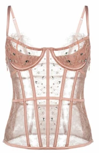 Victoria's Secret Designer Collection Embellished Corset Bustier 32C / EU 70C - Picture 1 of 4