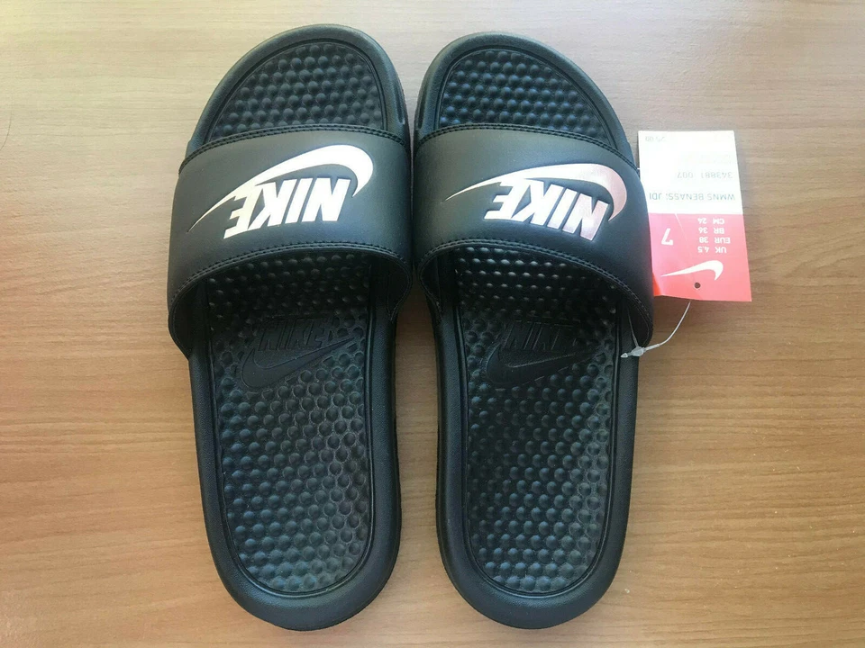 Nike Benassi JDI Mujer Toboganes Sandalias Zapatillas Casa Zapatos Playa Piscina Foto 1 de 1