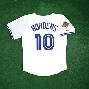 Camiseta deportiva de casa de los Azulejos de Toronto 1992 de los Cooperstown de la Serie Mundial de Toronto - Imagen 1 de 8