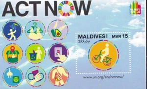 2021 ACT NOW Maldive BF Milanofil 2020 congiunta con Italia nuovo MNH** - Imagen 1 de 1