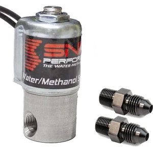 Snow Performance SNO-40060-BRD Hi-Flow Water-Methanol Solenoid Upgd. 4AN Fitt... - Imagen 1 de 3