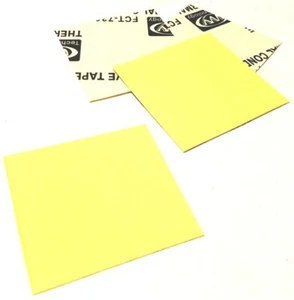 Almohadillas conductoras térmicas adhesivas FCT 730 0,05 mm, 0,15 mm, 0,25 mm de espesor, buena unión - Imagen 1 de 7