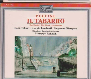 Giacomom Puccini Il Tabarro CD 1987 Giuseppe Pantnè with Lyric book EMI Classics - Picture 1 of 2