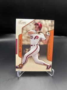 Tarjeta de béisbol Mike Schmidt 2003 Flair Greats #20 Philadelphia Phillies - Imagen 1 de 2