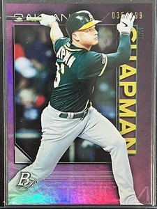 2020 Bowman Platinum Matt Chapman Pink Parallel #’ed /199 #43 ⚾️🔥 - Picture 1 of 2
