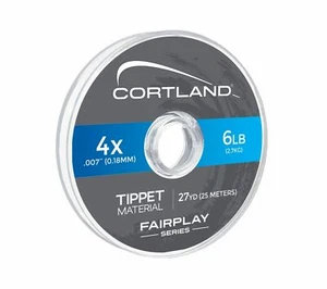 Cortland Fairplay 4X Series 27yd 6 lb. (Clear) Tippet Fishing Line #605404 - Picture 1 of 1