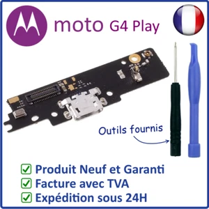 Flat Flex Circuito Presa USB Dock Connettore Da Carica Del Motorola Moto G4 Play - Bild 1 von 5