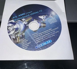 Motherboard Utility CD IUCD Ver. 2.4 Windows 2000 Version Bios Drivers Disc - Picture 1 of 2