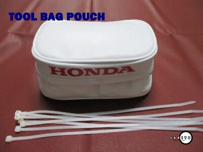 Fit HONDA XR200R 1984-1987 XR250R 1984-1985  TOOL BAG "WHITE"   **sa3157** - Изображение 1 из 4