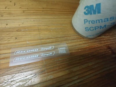 EGOVINYLS CAMPAGNOLO Campagnolo Record Carbon Seatpost decal set X3 decals adesivi autocollant ステッ