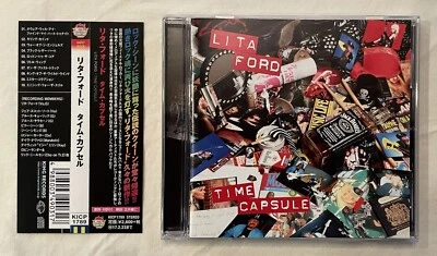 Lita Ford - Time Capsule (Original Japan CD w/OBI) Billy Sheehan Gene Simmons - Image 1 of 4