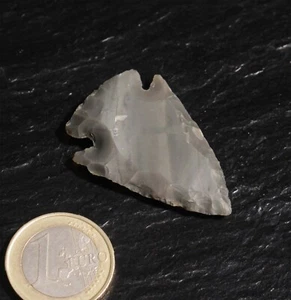Unikat Pfeilspitze Speerspitze aus Stein Edelstein Handarbeit  Steinschatz - Bild 1 von 18