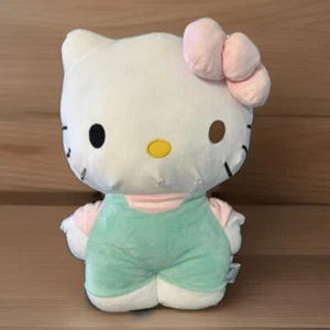 Sanrio Hello Kitty 16” Plush Mint Green Pink 2020 EUC  - Picture 1 of 11