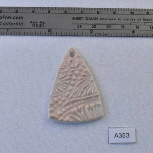 Handmade Porcelain Pendant - Picture 1 of 1