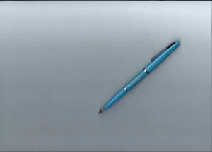 Pluma de punta porosa Paper Mate recargable estilo azul doble corazón - First Federal - Imagen 1 de 7