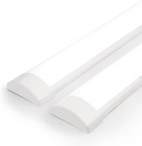 BrightFly 4 Fuß LED Lichtleiste, 3550 lm 32 W 6500 K LED Röhre Licht, 2er-Pack Slim Pro - Bild 1 von 8