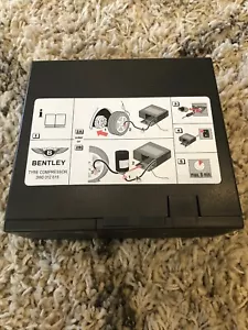 BENTLEY BENTAYGA CONTINENTAL GT EMERGENCY SPARE TIRE COMPRESSOR PUMP OEM - Picture 1 of 4