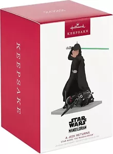 2022 Star Wars Mandalorian Luke Skywalker A Jedi Retuns Hallmark Ornament - Bild 1 von 4