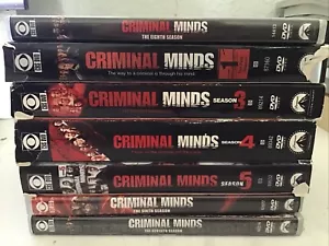 Lot 7 Criminal Minds Seasons 1,3- 8 TV Series DVD - Picture 1 of 1