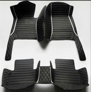 Alfombrillas coche para Toyota Corolla Toyota Land Cruiser alfombrilla cuero 2000-2025 - Imagen 1 de 40