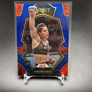 2023 Panini Select UFC Premier Level Blue Prizm #39/199 Tabatha Ricci Rookie RC