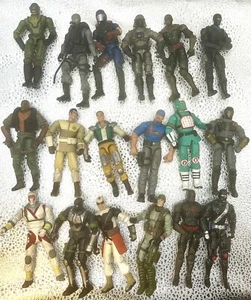 Lot Of 18- 2000s G.I.Joe Hasbro Lot Loose - Picture 1 of 15